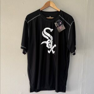 NWT White Sox Stitches Black and White Men's Tee XL